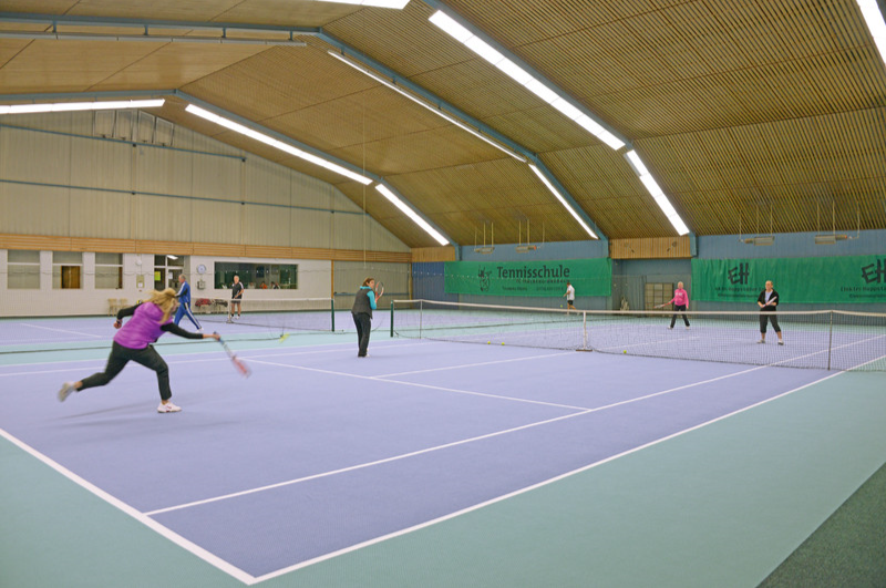 Tennishalle des TC Halberg Brebach