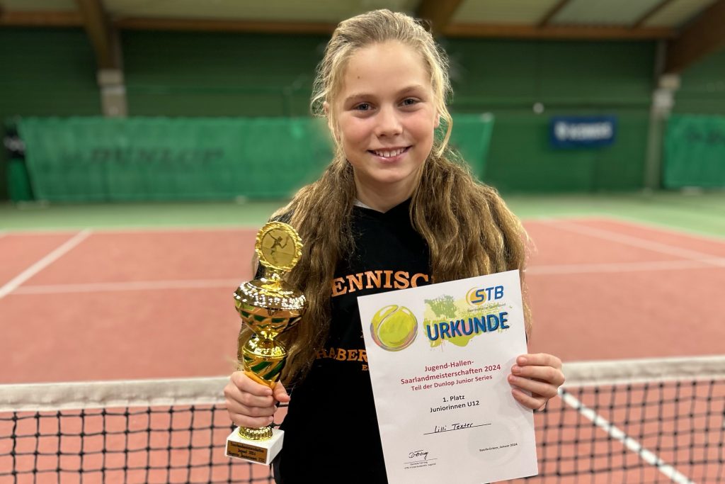 Angelina Giordano wurde Meisterin bei den Juniorinnen U12