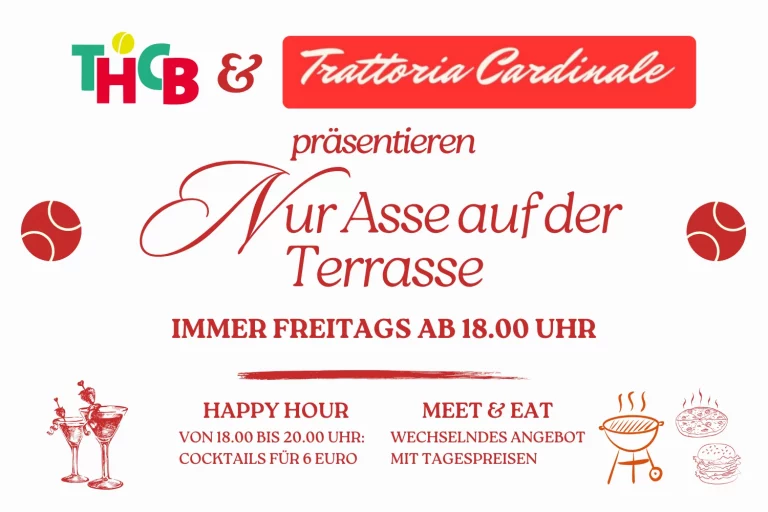 „Nur Asse auf der Terrasse“ – Neues Angebot mit der Trattoria Cardinale